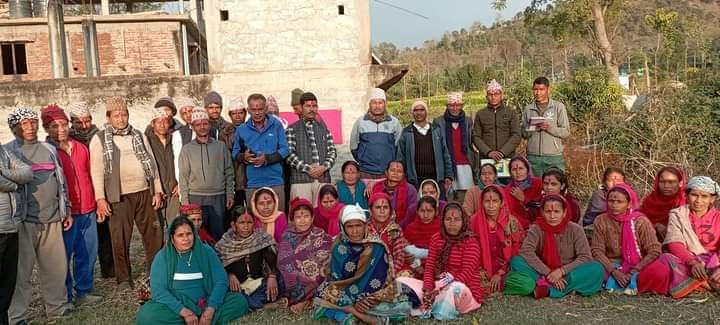 चौरजहारी नगरपालिका वडा नम्बर २ मा नेकपा माओवादी केन्द्र निकट अखिल नेपाल किसान महासँघ क्रान्तिकारी केन्द्रको भेला सप्पन्न ।