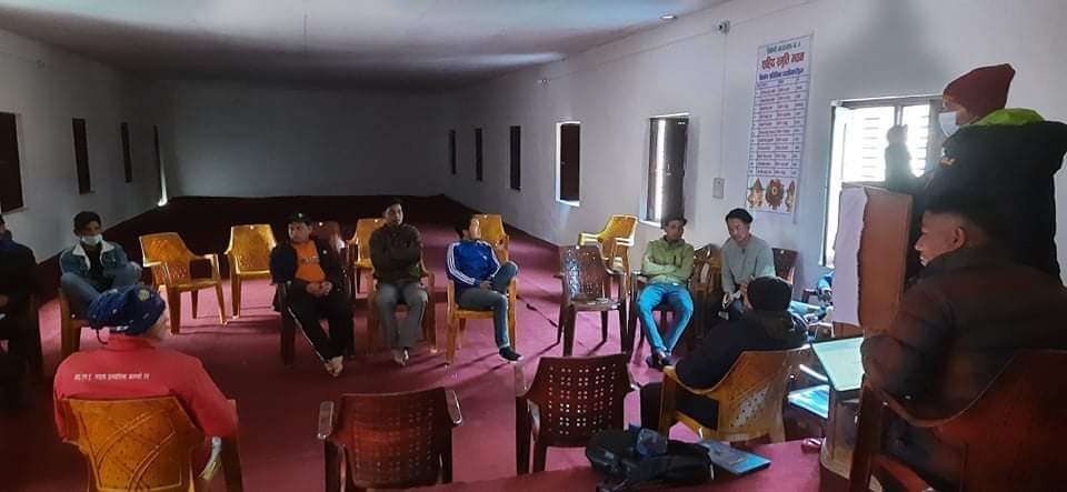 वाई.सि.एल. नेपाल त्रिबेणी गाऊपालिका सचिवालयको बैठक सम्पन्न। ।